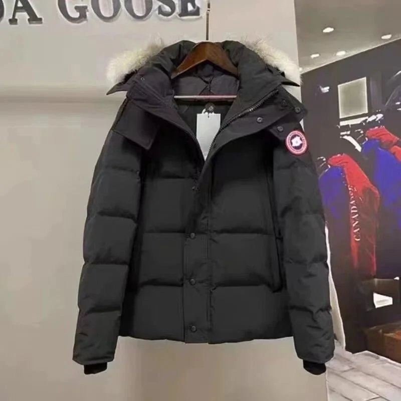 Canada Goose Expedition Parka Black with Fur Trim Hood