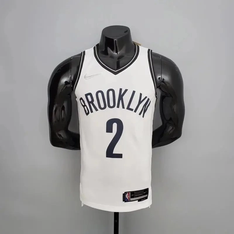 Nike Brooklyn Nets #2 White Swingman Jersey - NBA Authentic