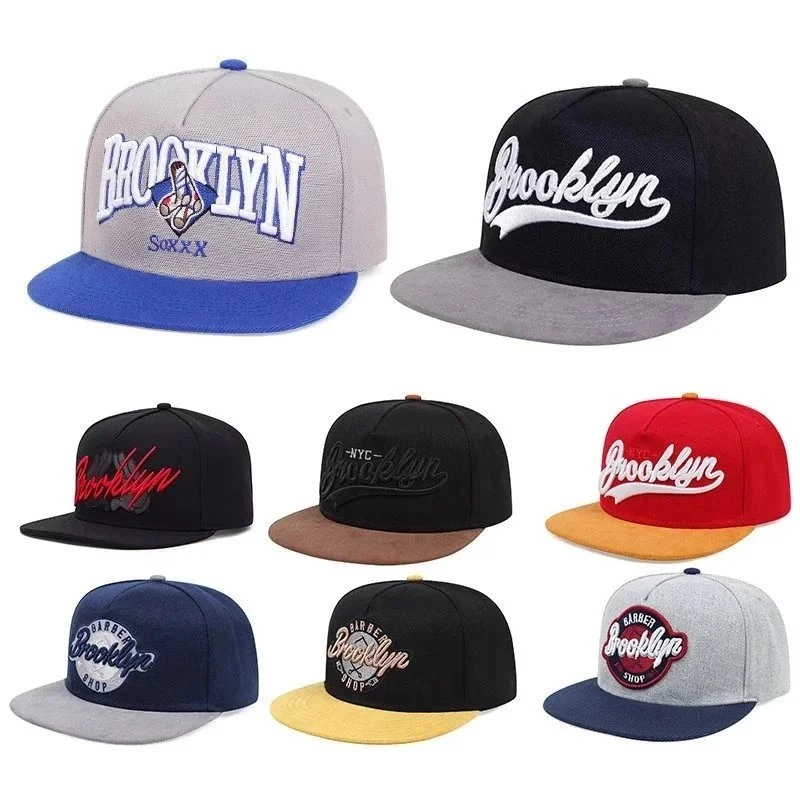 Brooklyn Snapback Cap - Gray/Blue Arch Logo with Boxing Glove