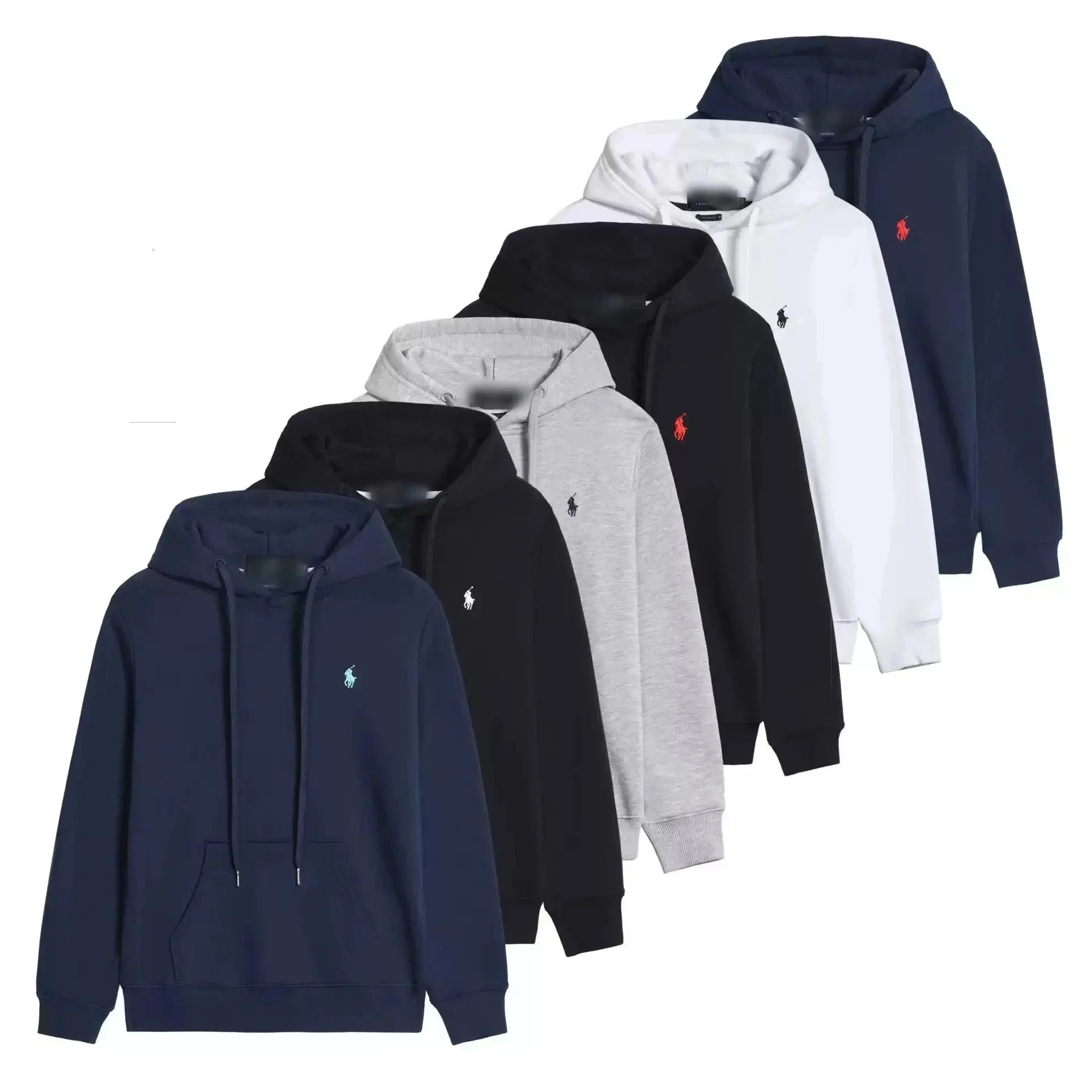Polo Ralph Lauren Classic Hoodie Navy with Embroidered Pony Logo