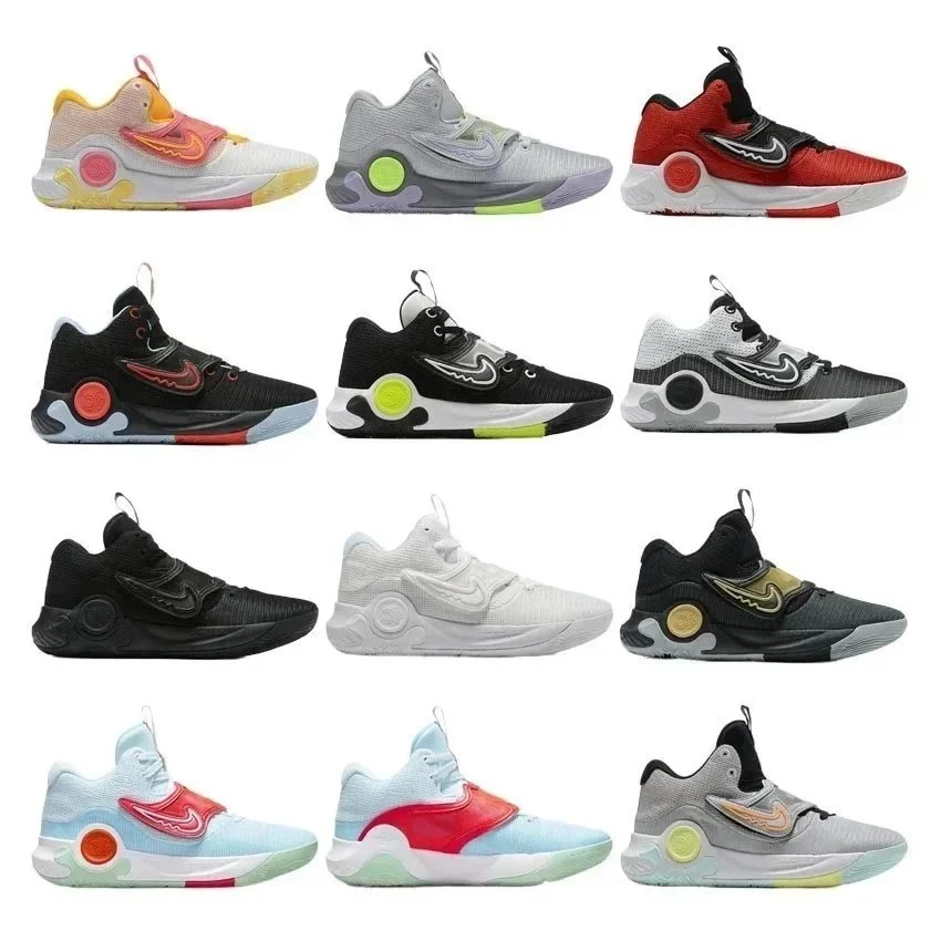 Nike Zoom KD 14 Basketball Shoes - Multi-Color Cushion Design