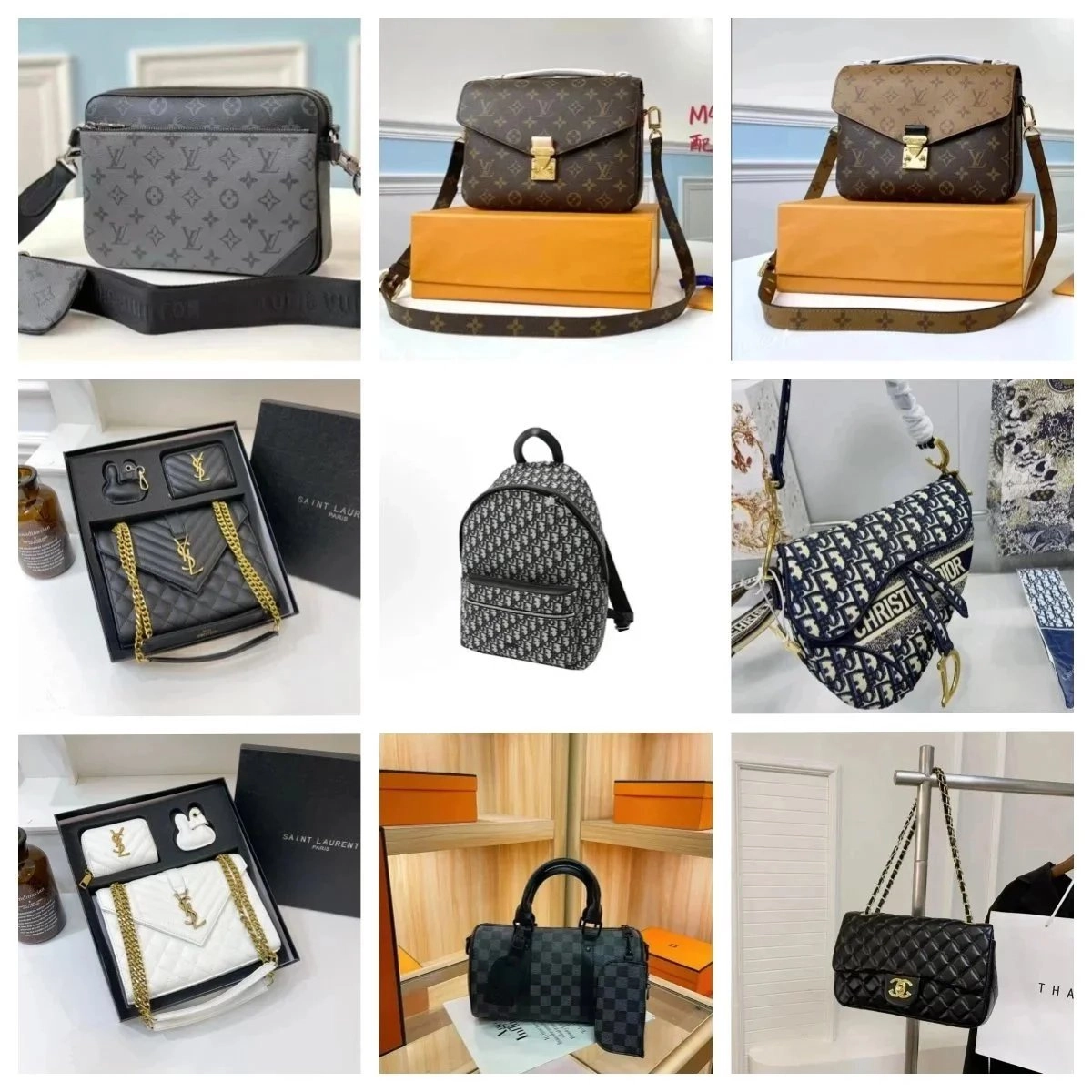 Louis Vuitton Pochette M&eacute;tis Monogram Eclipse Crossbody Bag
