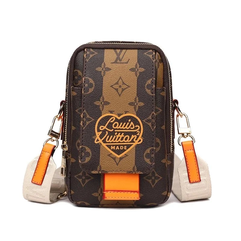 Louis Vuitton Monogram Heart Logo Mini Crossbody Bag
