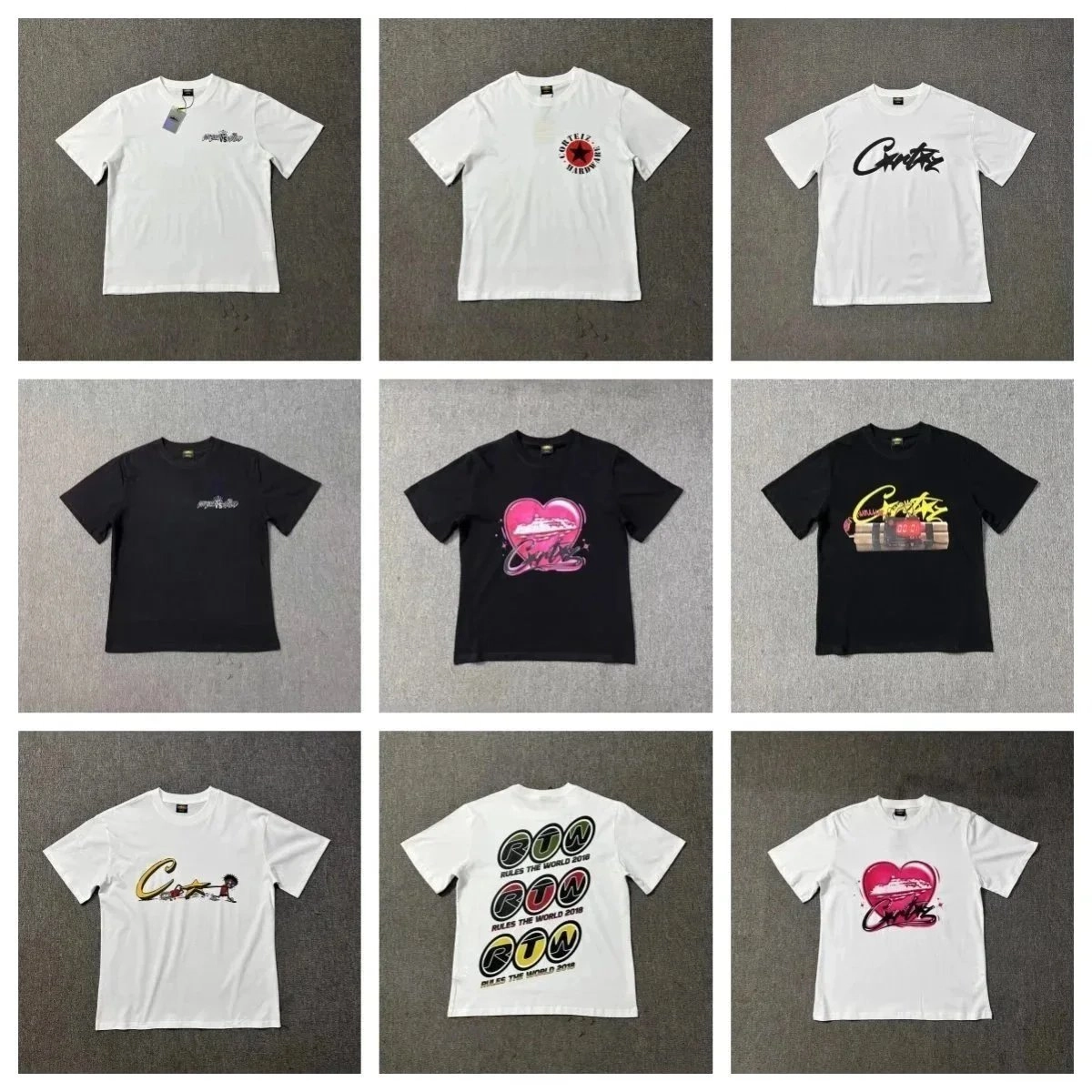 Corteiz Heart Cruise Graphic T-Shirt White