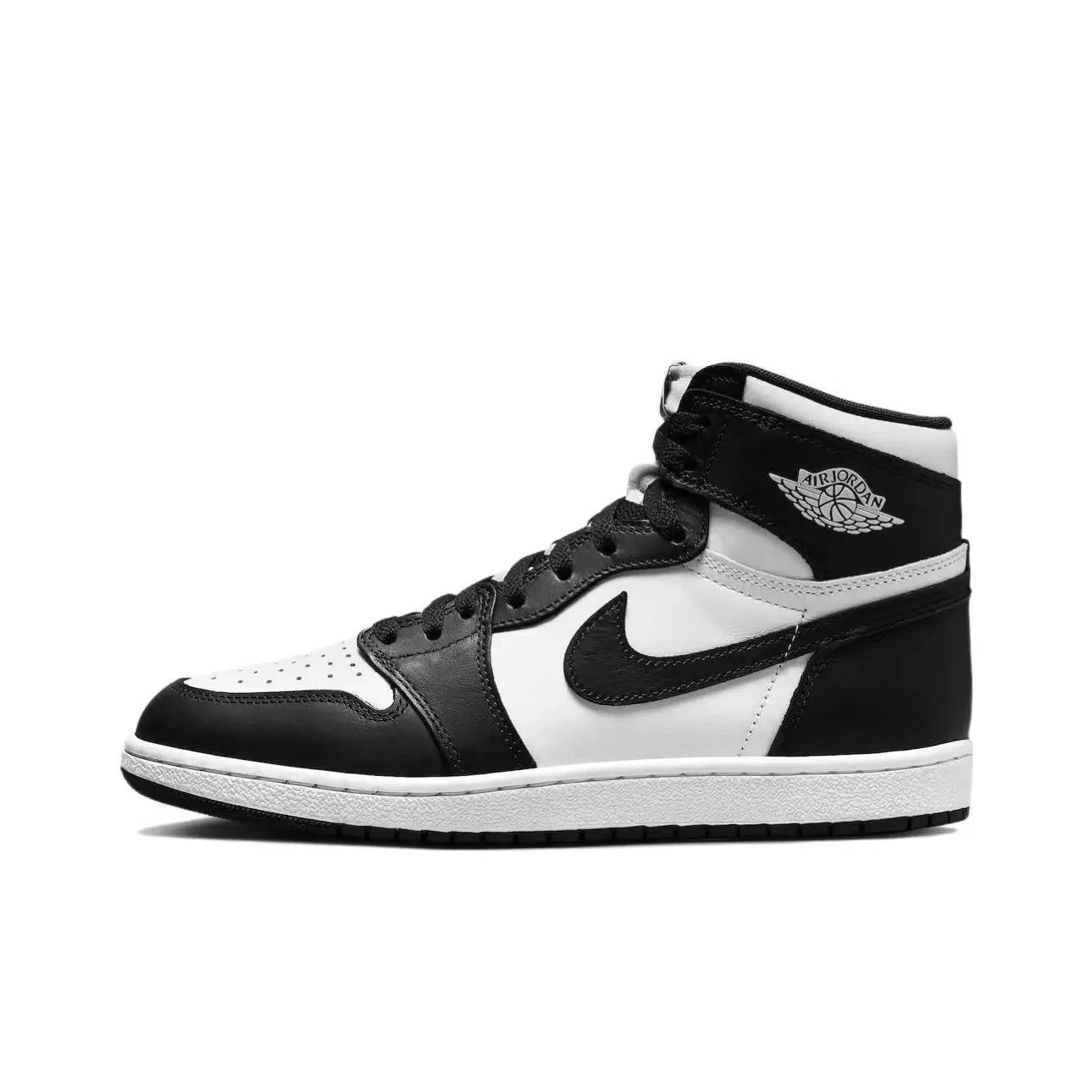 Nike Air Jordan 1 High OG 'Bred Toe' Black White Leather