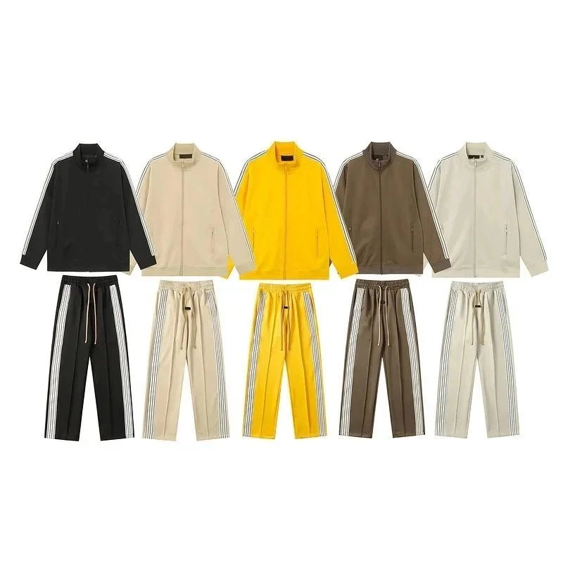 Adidas Originals Track Suit Set - Five Color Options with Side Stripes