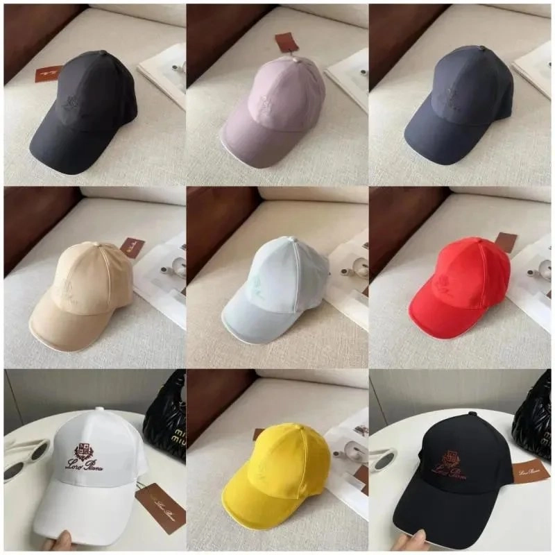 Loro Piana Embroidered Logo Baseball Cap - Multiple Colors