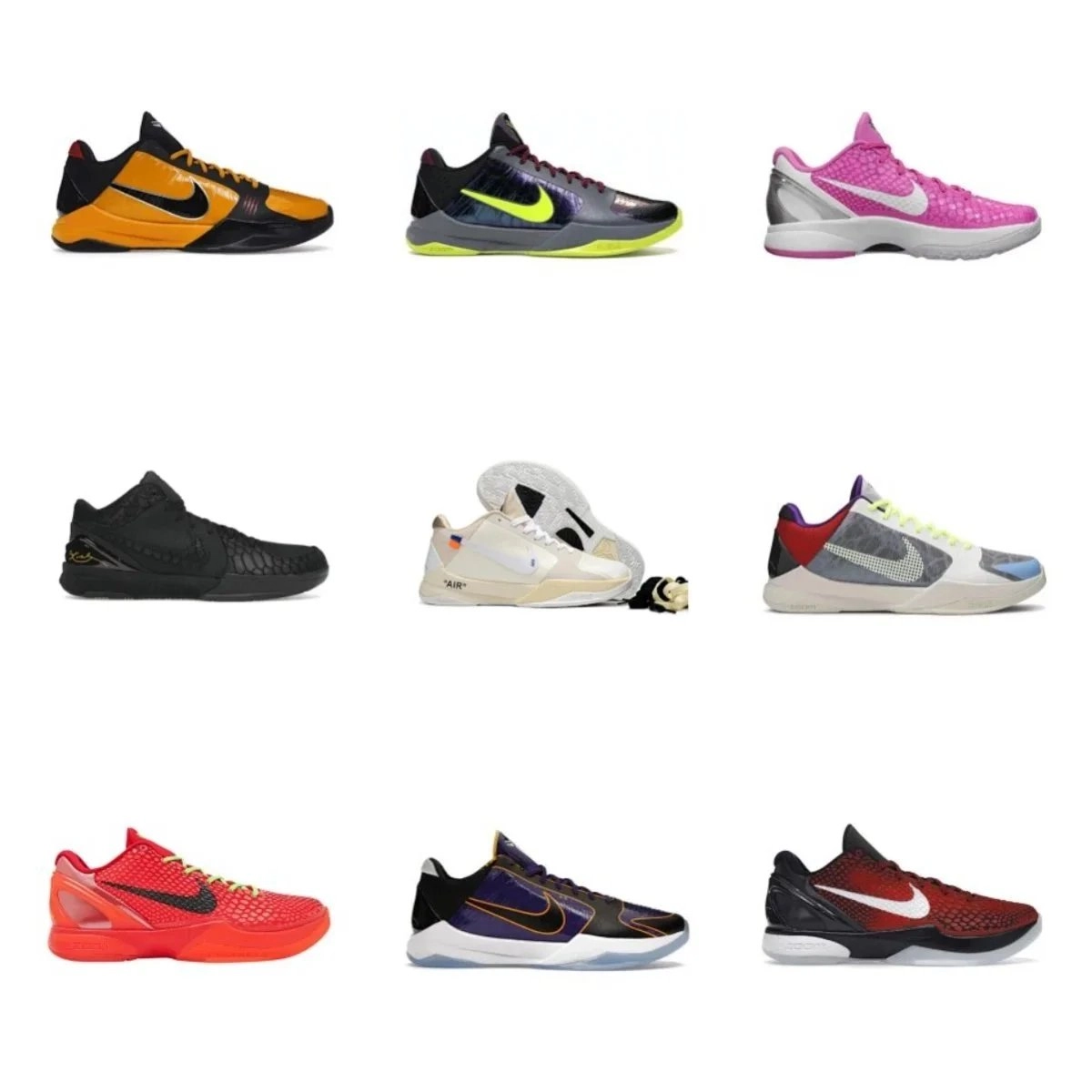 Nike Zoom Kobe 5 Protro 'Bruce Lee' Orange Black Basketball Shoe