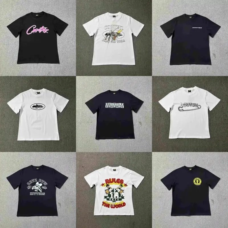 Corteiz Rules The World Graphic T-Shirt White