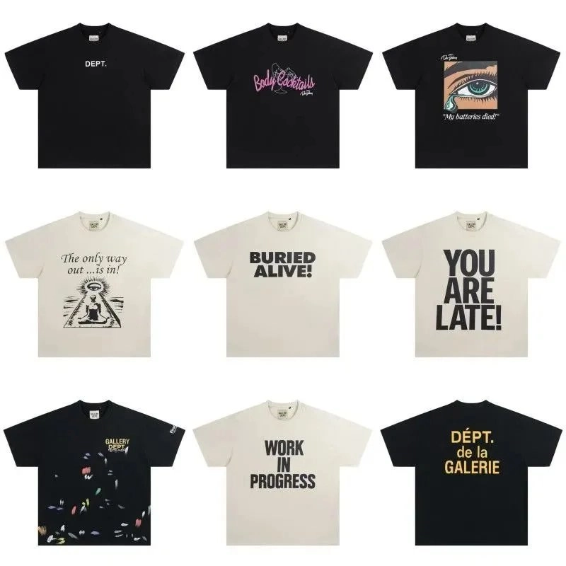 DEPT. Gallery Collection Graphic T-Shirt - Black with Eye Print