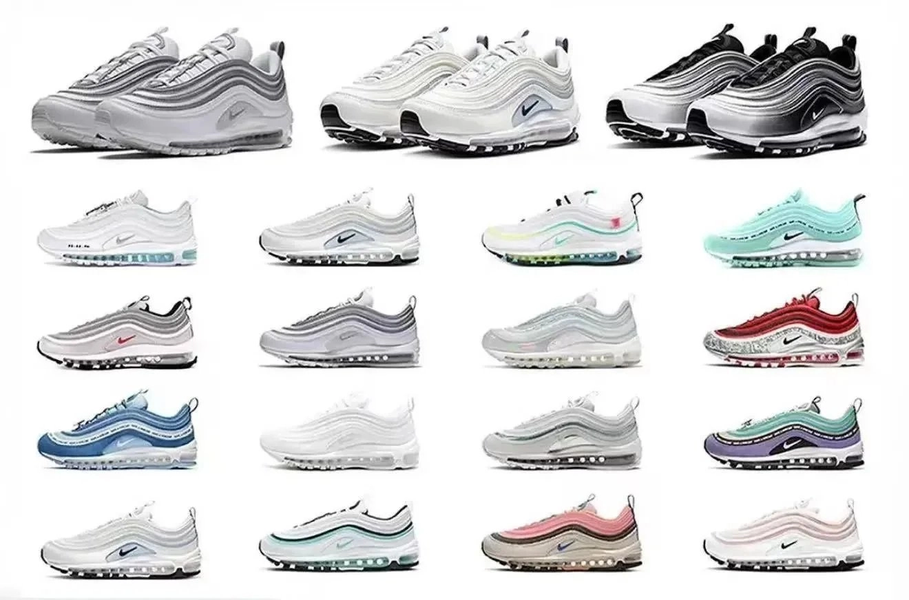 Nike Air Max 97 OG Silver Bullet Reflective Wave Design