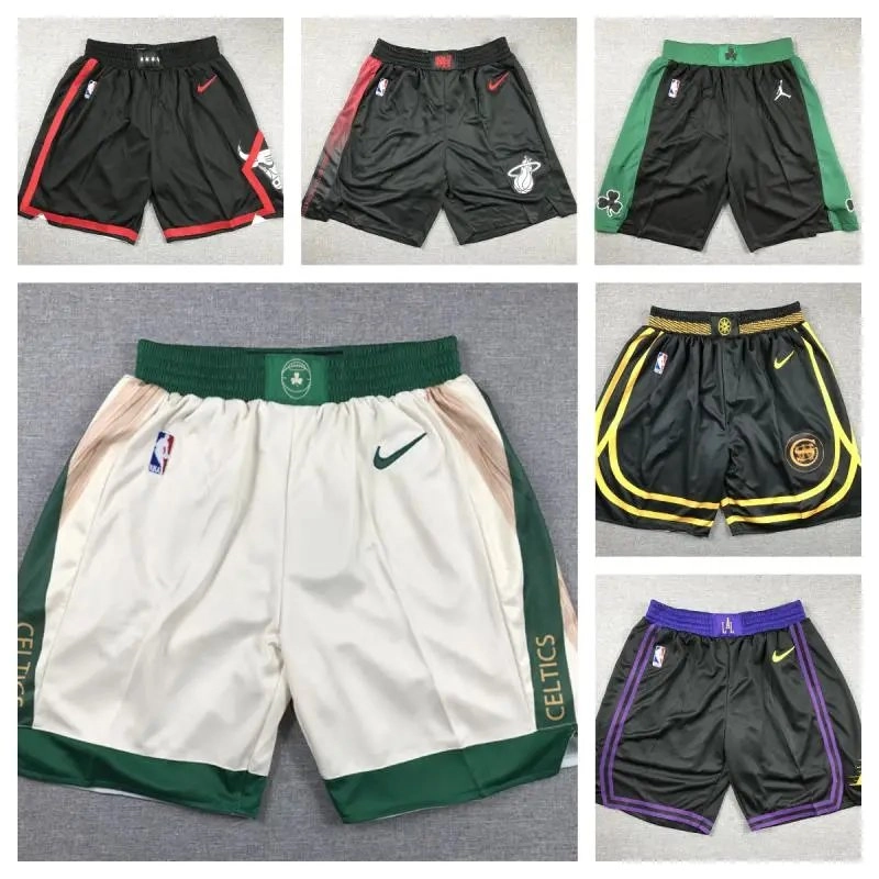 Nike NBA Boston Celtics Swingman Shorts - Cream/Green