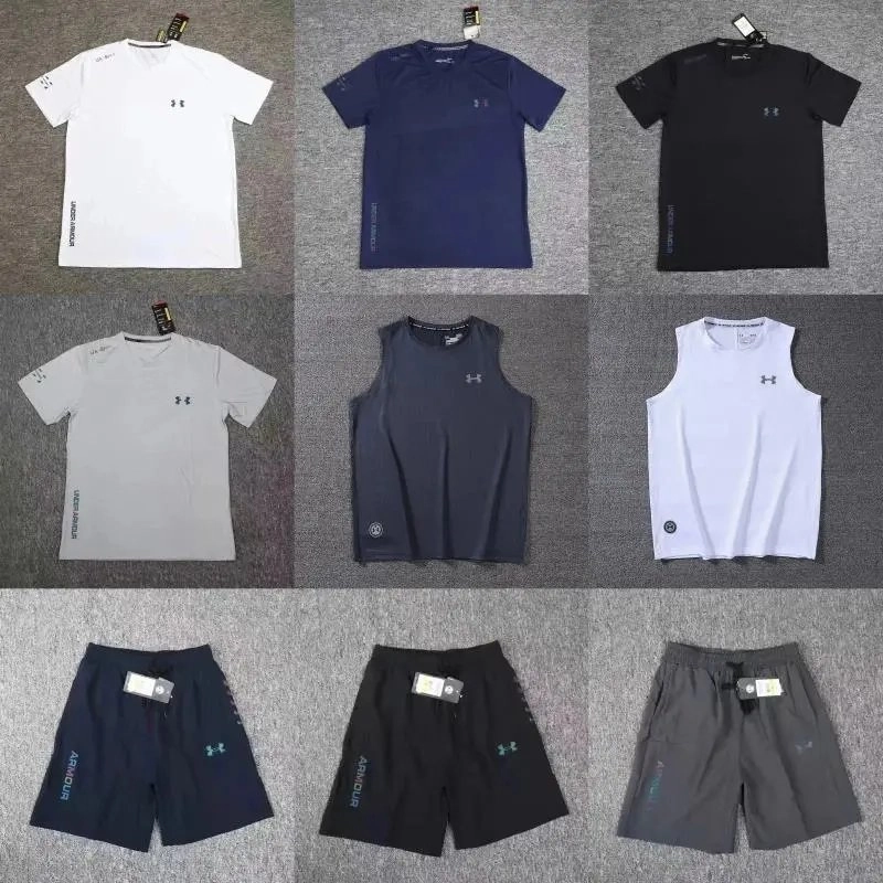 Under Armour HeatGear Performance T-Shirt - White with Side Logo