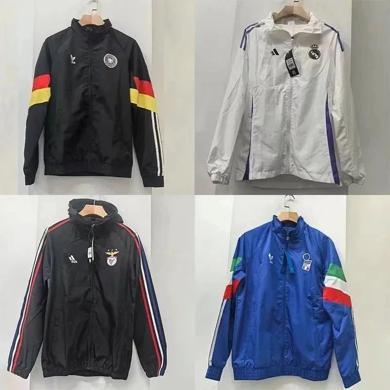 Adidas Germany National Team Windbreaker Jacket Black Red Yellow