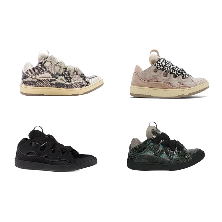 Maison Margiela Tabi Sneaker Snake Print Beige Cream