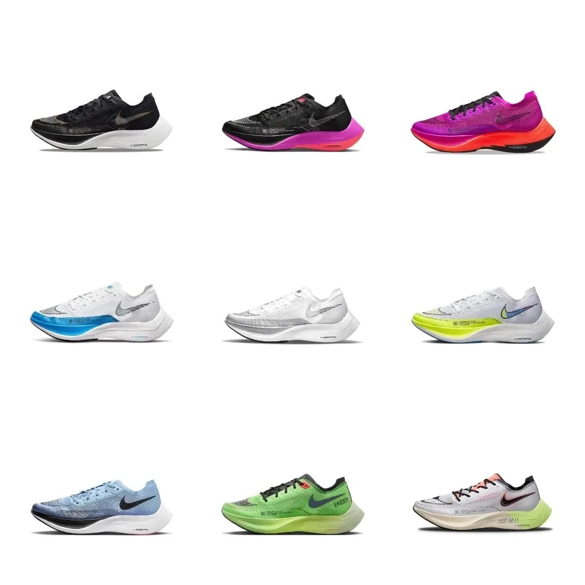 Nike ZoomX Vaporfly Next% 2 Running Shoes - Black/White