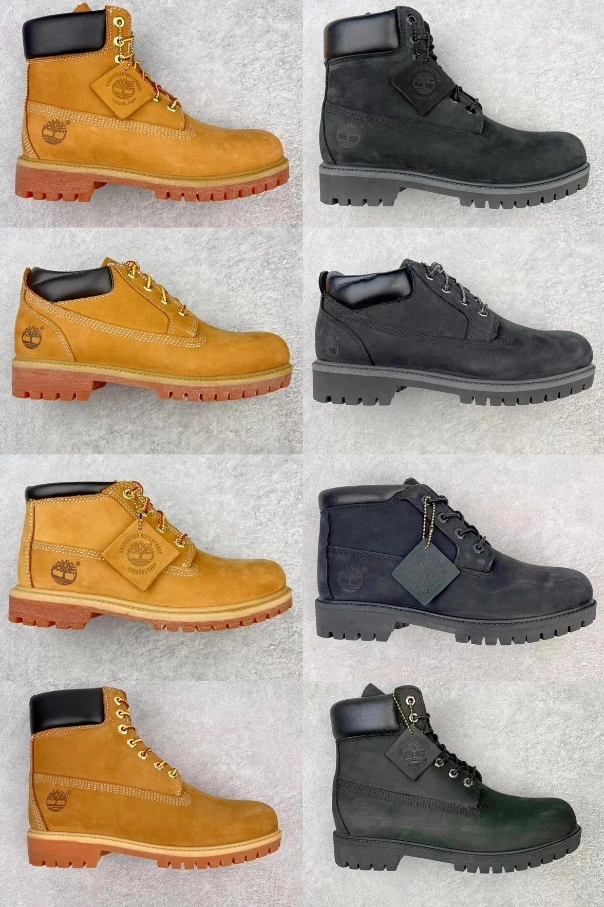 Timberland Classic 6-Inch Premium Waterproof Boot - Wheat/Black