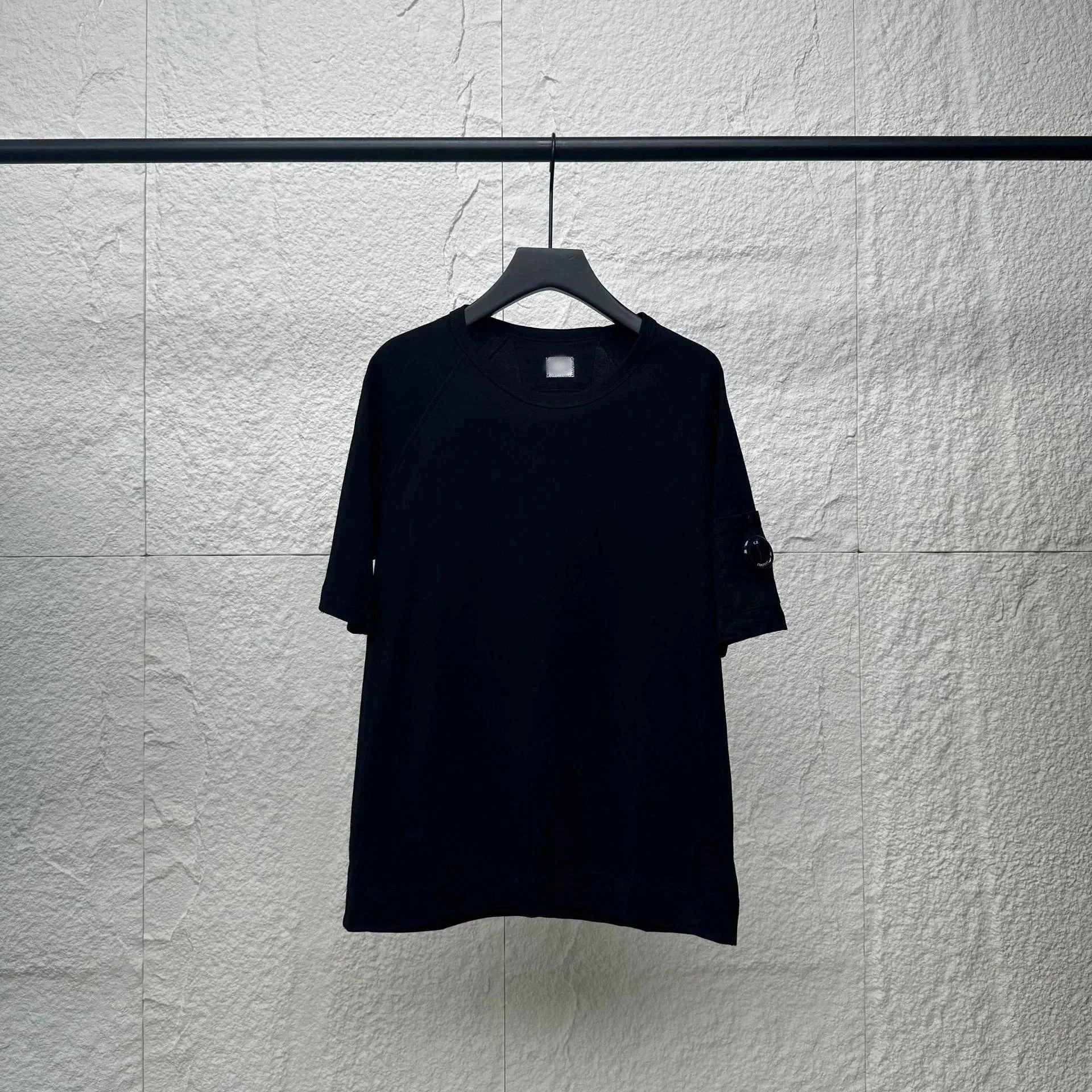 C.P. Company Black Goggle T-Shirt with Lens Patch