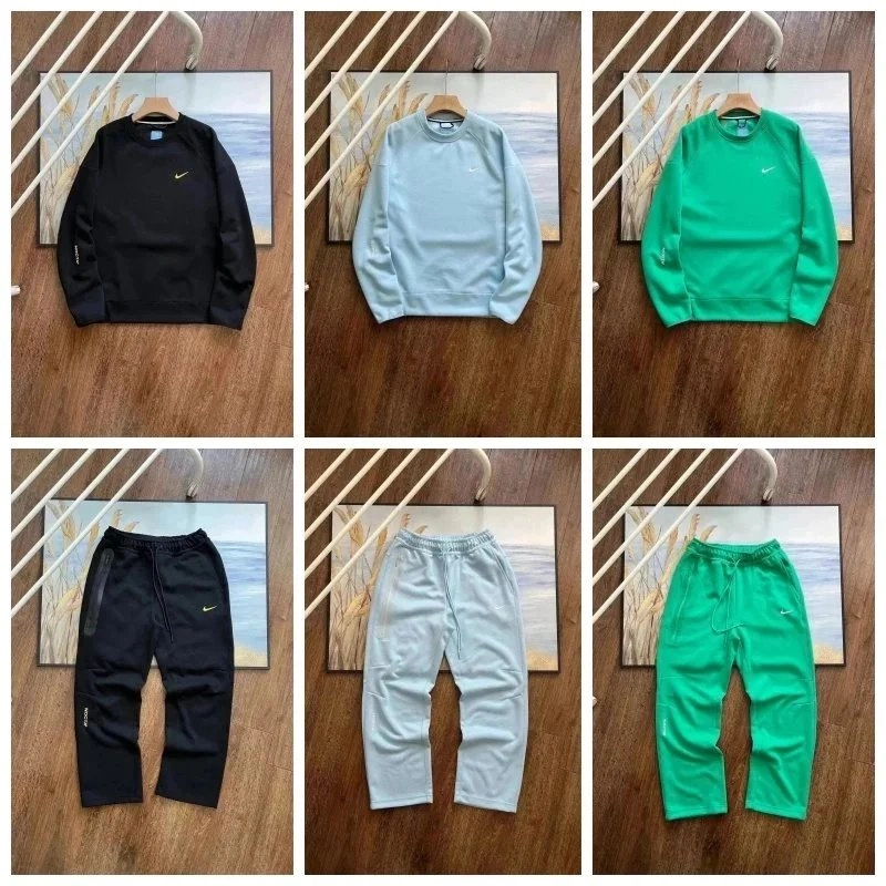 Nike Sportswear Club Fleece Pullover Sweatshirt and Jogger Set