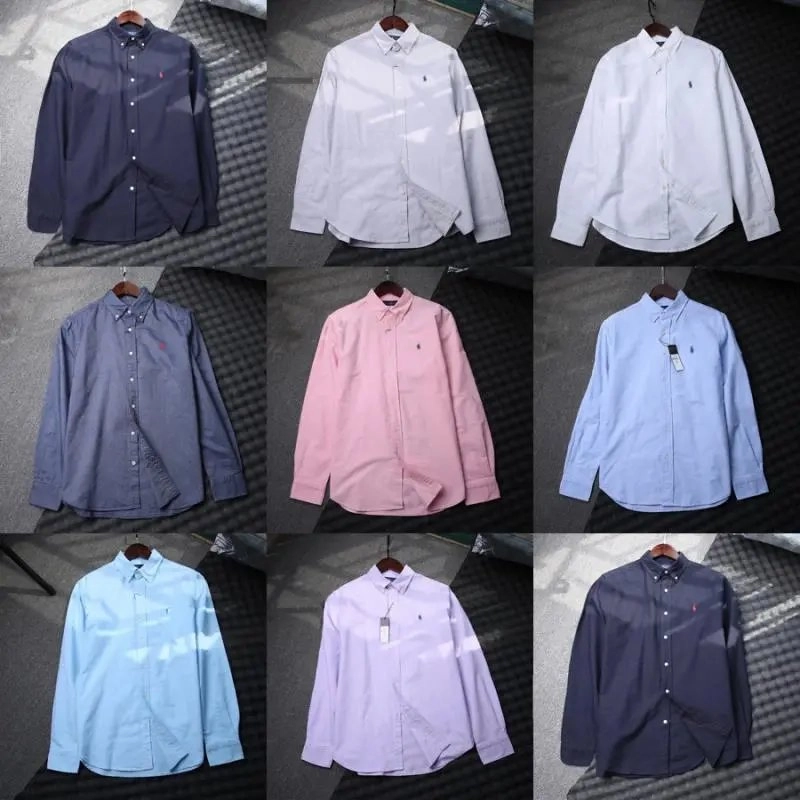 Polo Ralph Lauren Classic Fit Oxford Shirt - Navy Blue