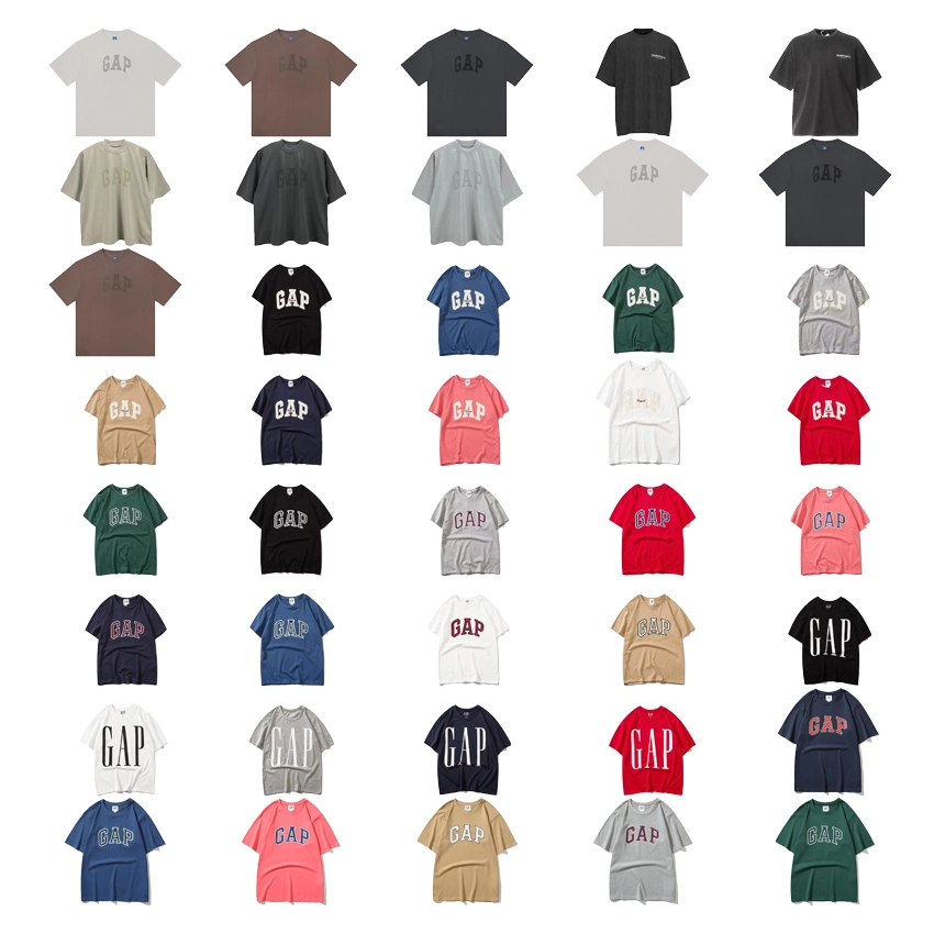 GAP Classic Arch Logo T-Shirt - Charcoal Heather