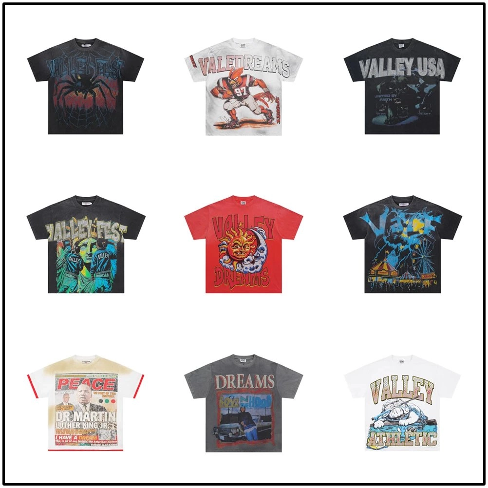 Valley Dreams Spider Web Graphic Tee Black
