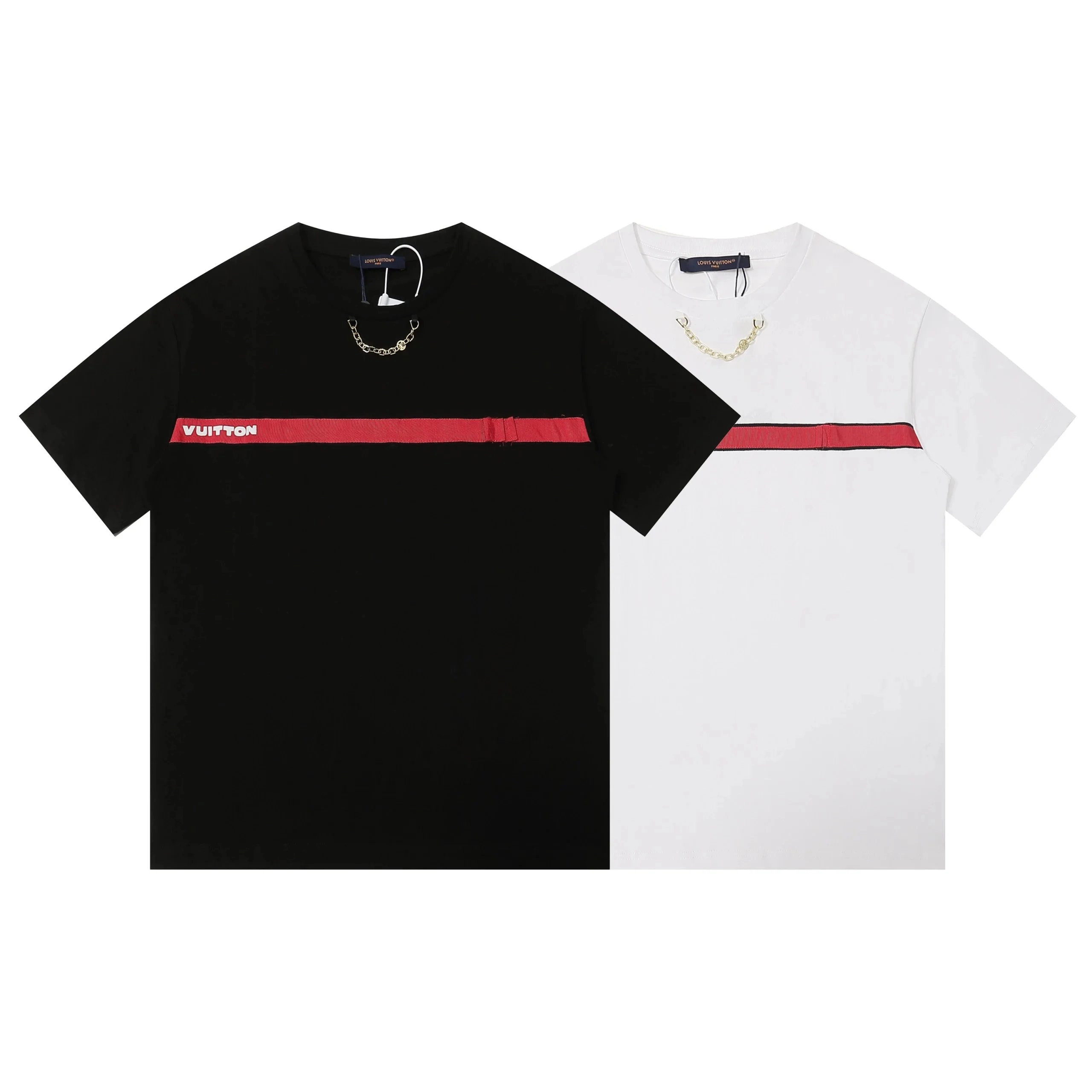 Louis Vuitton Vuitton Stripe T-Shirt Black and White
