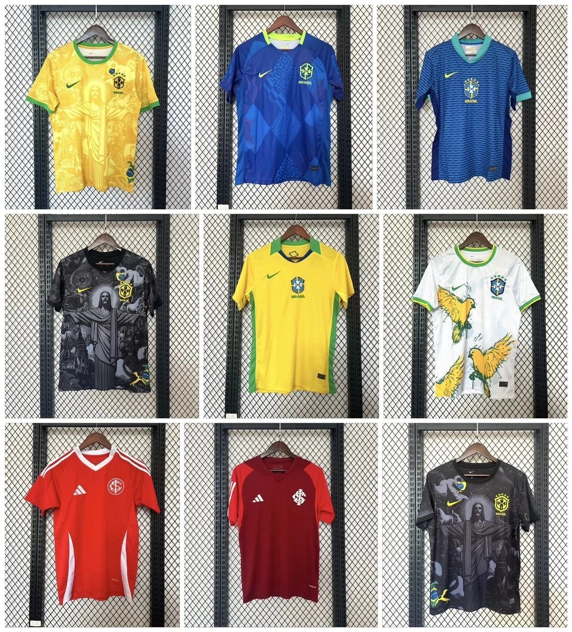Brazil National Team 2022 World Cup Home Jersey Yellow Green