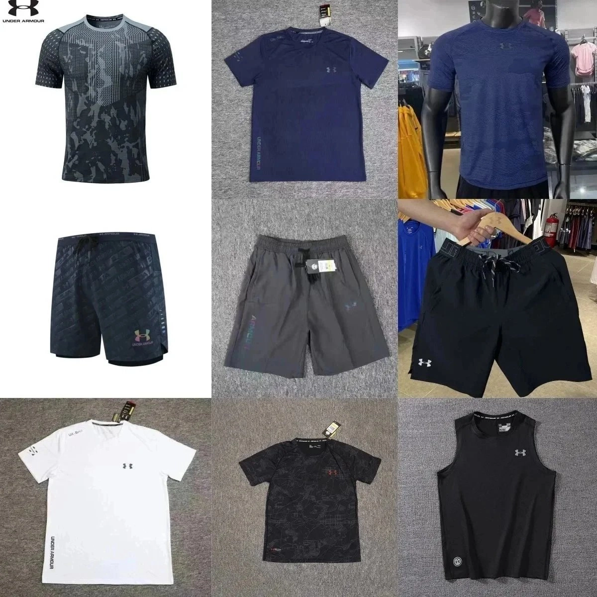 Under Armour HeatGear Camo Print Short-Sleeve Performance Tee