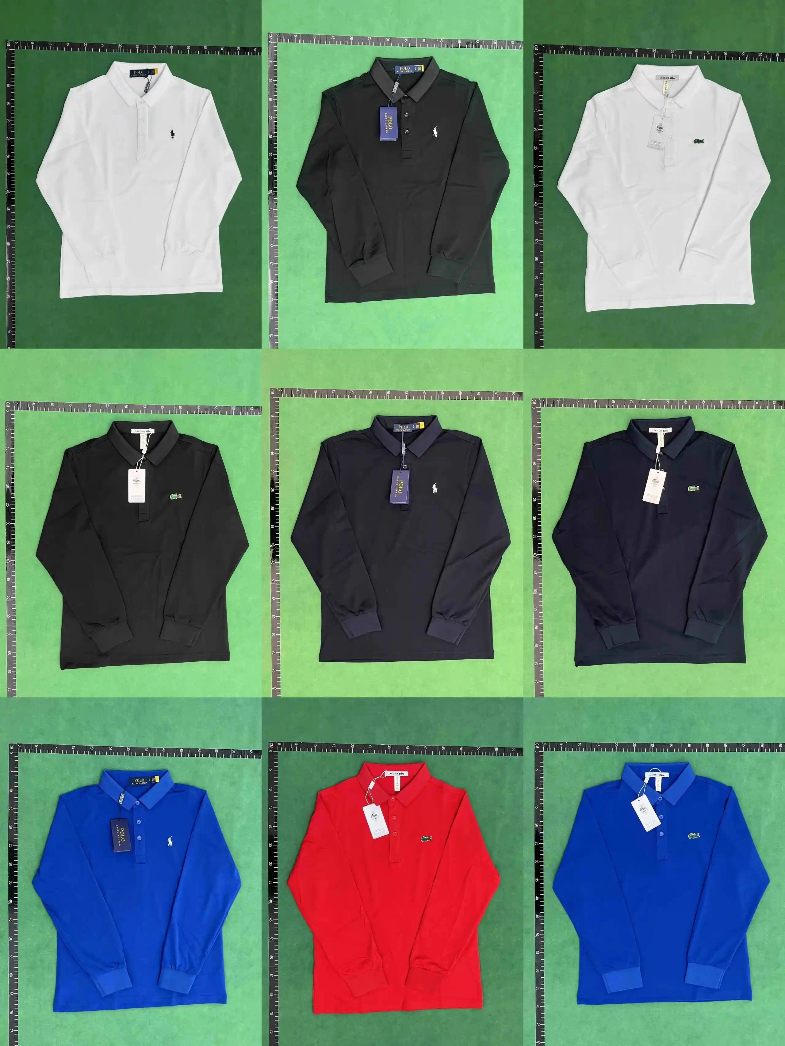 Polo Ralph Lauren Long Sleeve Polo Shirt - Classic Fit, White