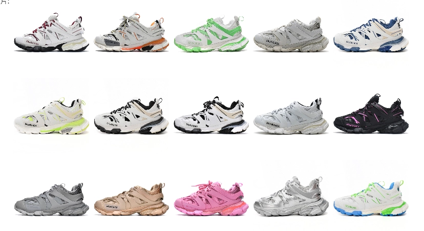 Balenciaga Triple S Chunky Sneaker Neon Green White Black