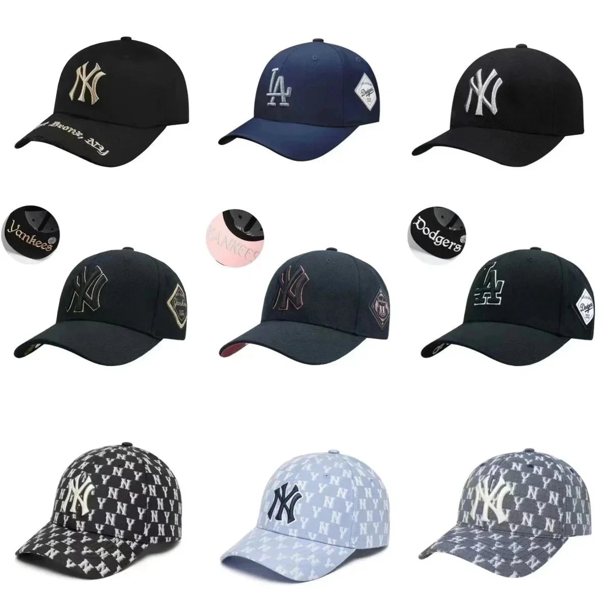 New Era Yankees LA Dodgers Baseball Cap Collection