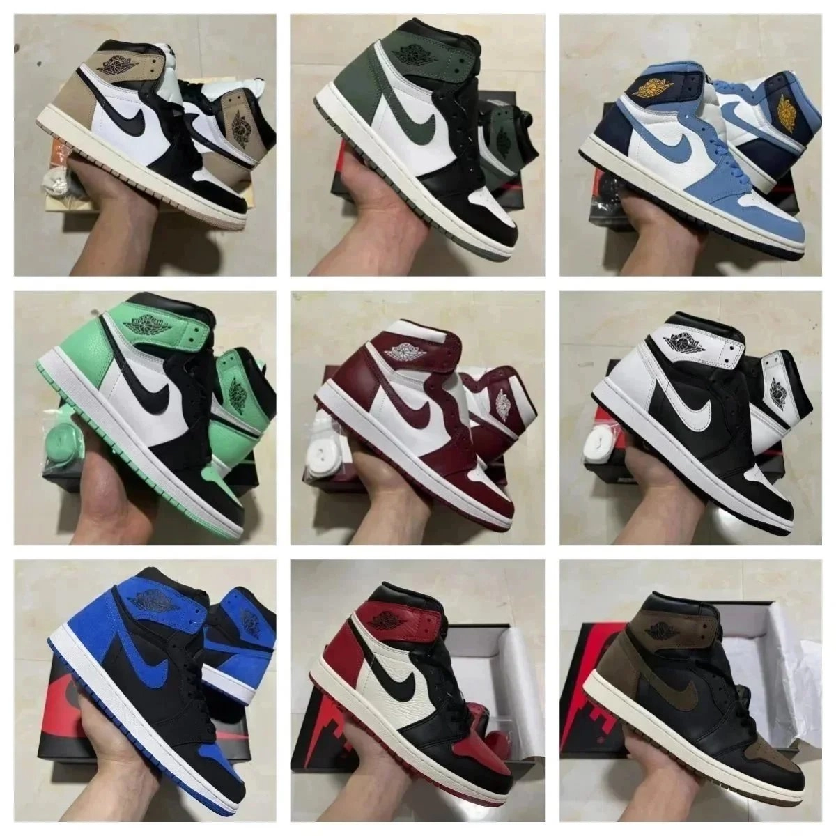 Nike Air Jordan 1 High OG Retro Basketball Shoes Multiple Colorways