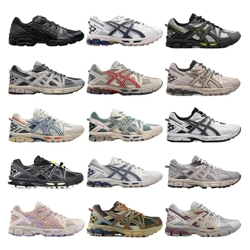 ASICS Gel-Nimbus 24 Retro Running Shoes - Multi-Color Mesh Design