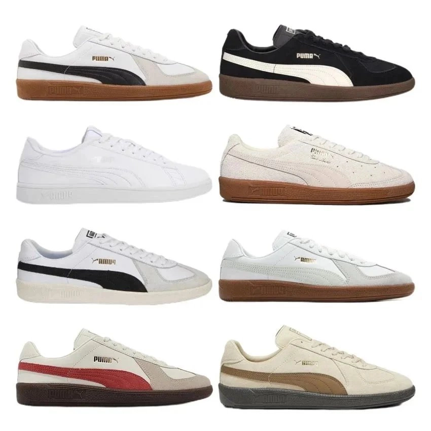 PUMA Archive Leather White-Black Suede Classic Sneaker
