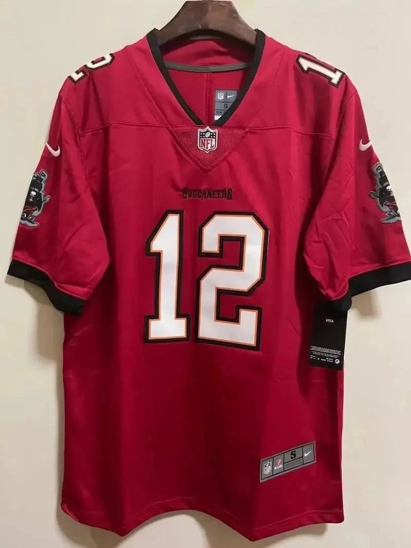 Nike Tampa Bay Buccaneers Tom Brady #12 Red Game Jersey