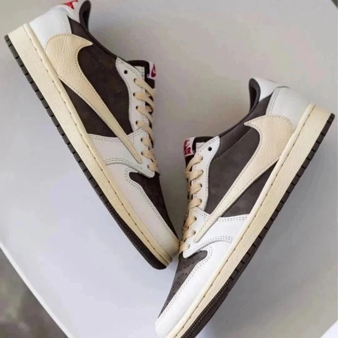 Nike Air Jordan 1 Low Travis Scott Cactus Jack Mocha