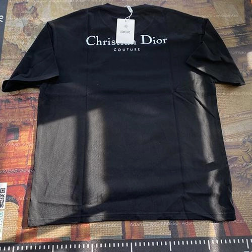 Christian Dior Couture Black Logo T-Shirt