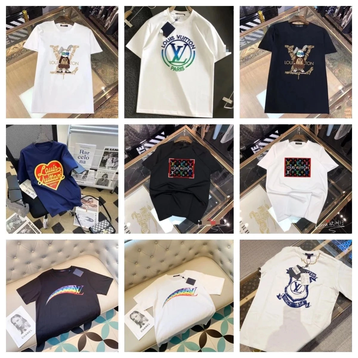 Louis Vuitton x KAWS Rabbit Monogram T-Shirt White