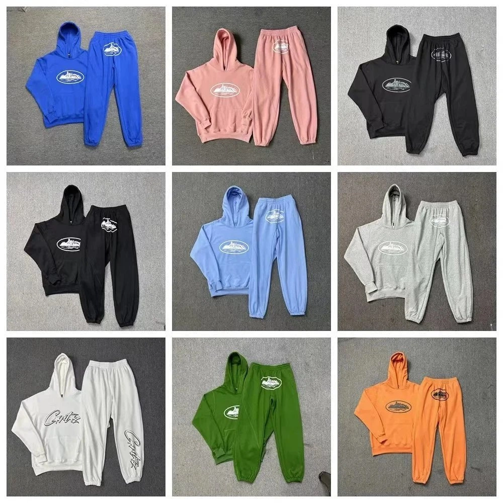 Cruze Yacht Logo Hoodie and Jogger Set - Royal Blue