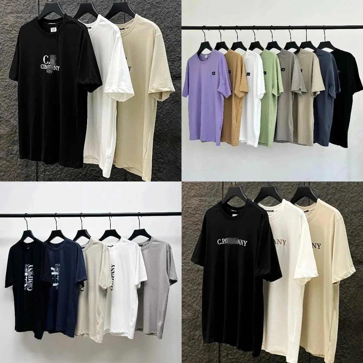 C.P. Company 1989 Logo Print Oversized Cotton T-Shirt