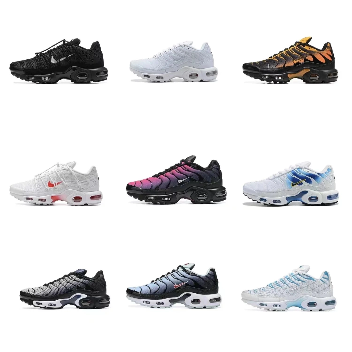 Nike Air Max Plus TN Ultra Black Mesh with Visible Air Units