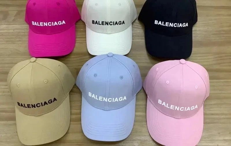 Balenciaga Classic Embroidered Logo Baseball Cap - Six Colors