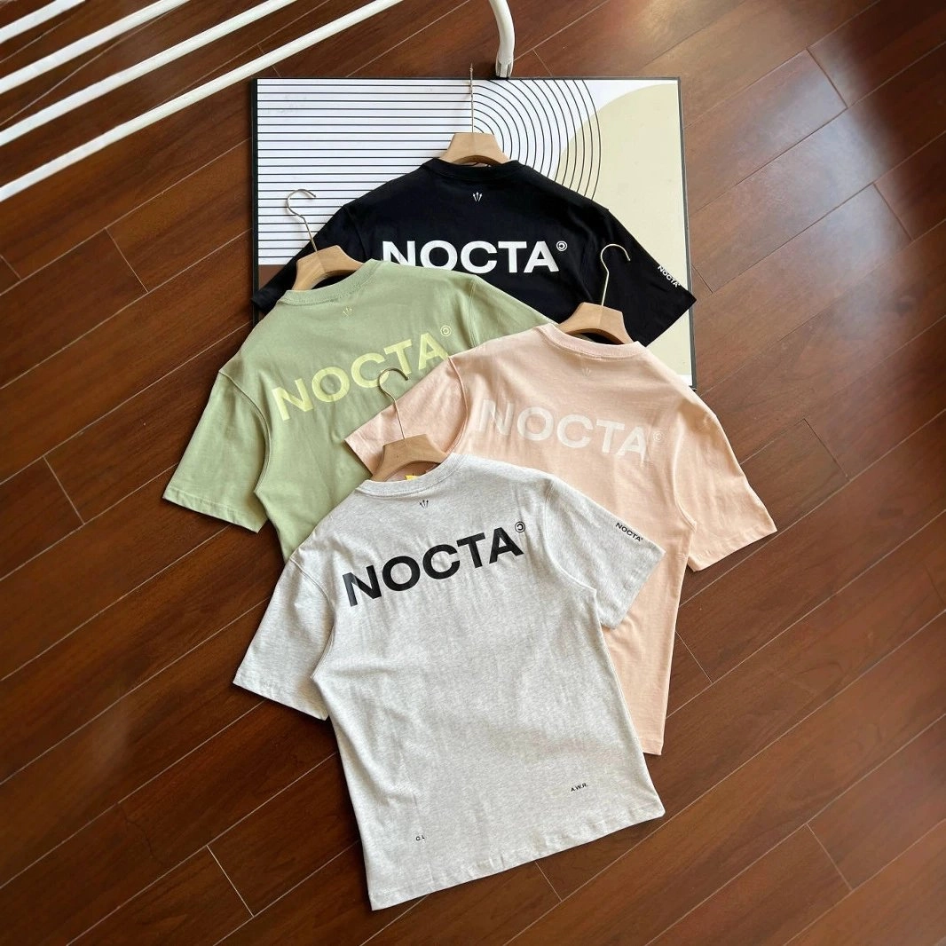 NOCTA Classic Logo Short-Sleeve T-Shirt in Olive Green