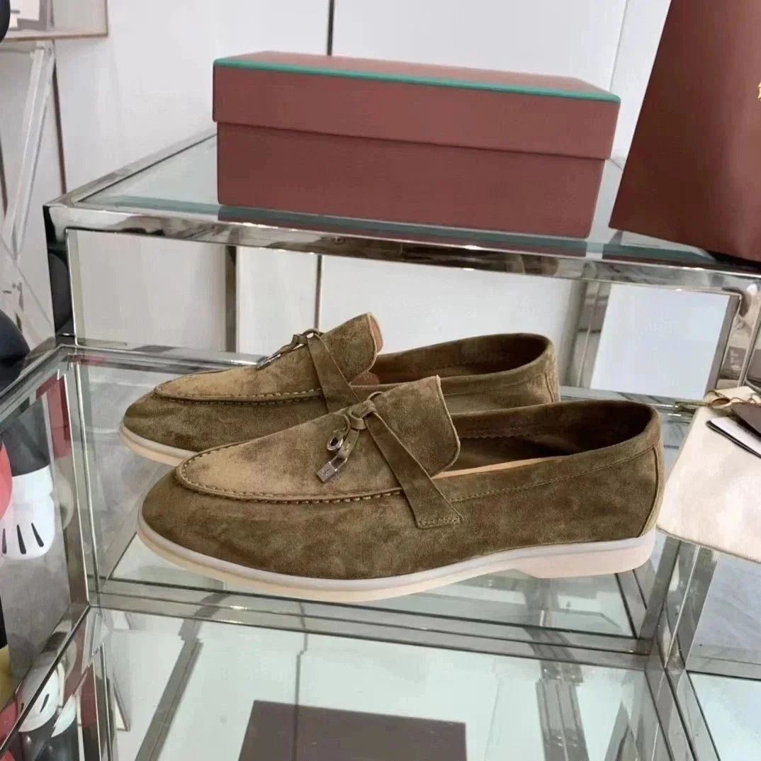 Berluti Andre Loafer Olive Suede Tassel Detail
