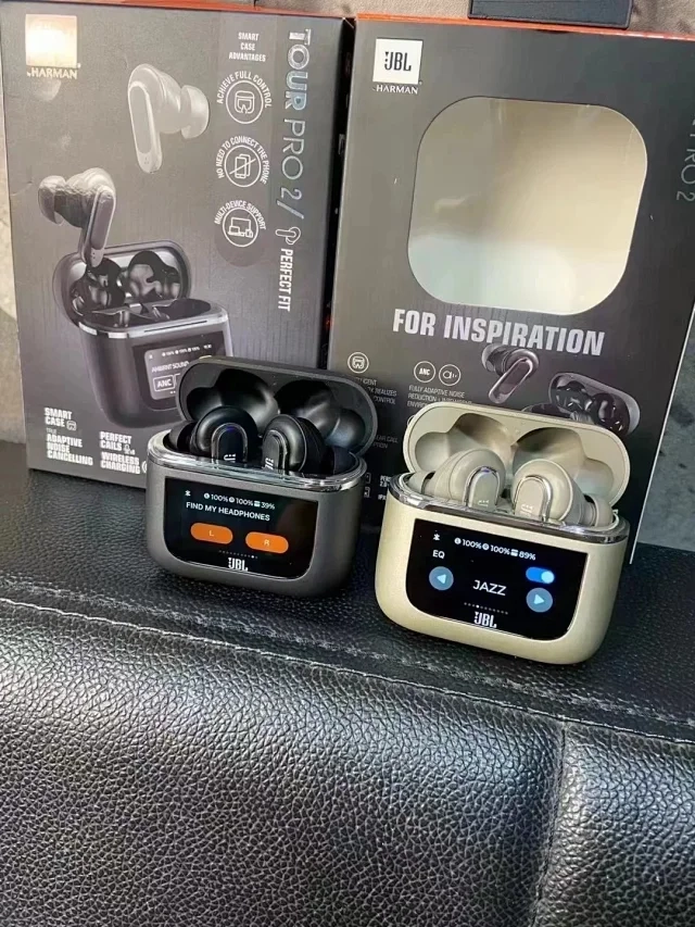 JBL Tour Pro 2 True Wireless Earbuds with Smart Charging Case