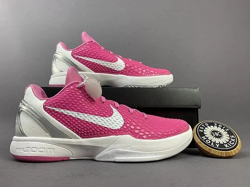 Nike Zoom Kobe 6 Protro Pink Snake Skin Basketball Shoes