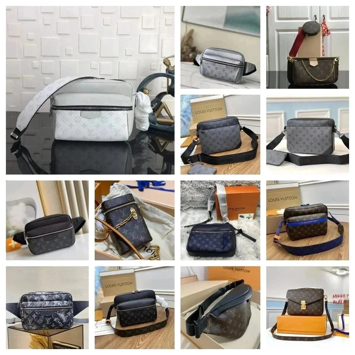 Louis Vuitton Multi Pochette Accessoires Monogram Canvas Crossbody Bag
