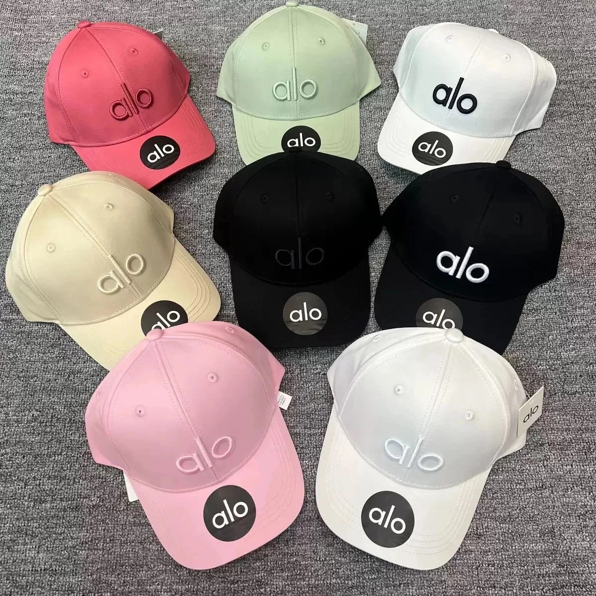 alo Embroidered Logo Baseball Cap - Multiple Colors