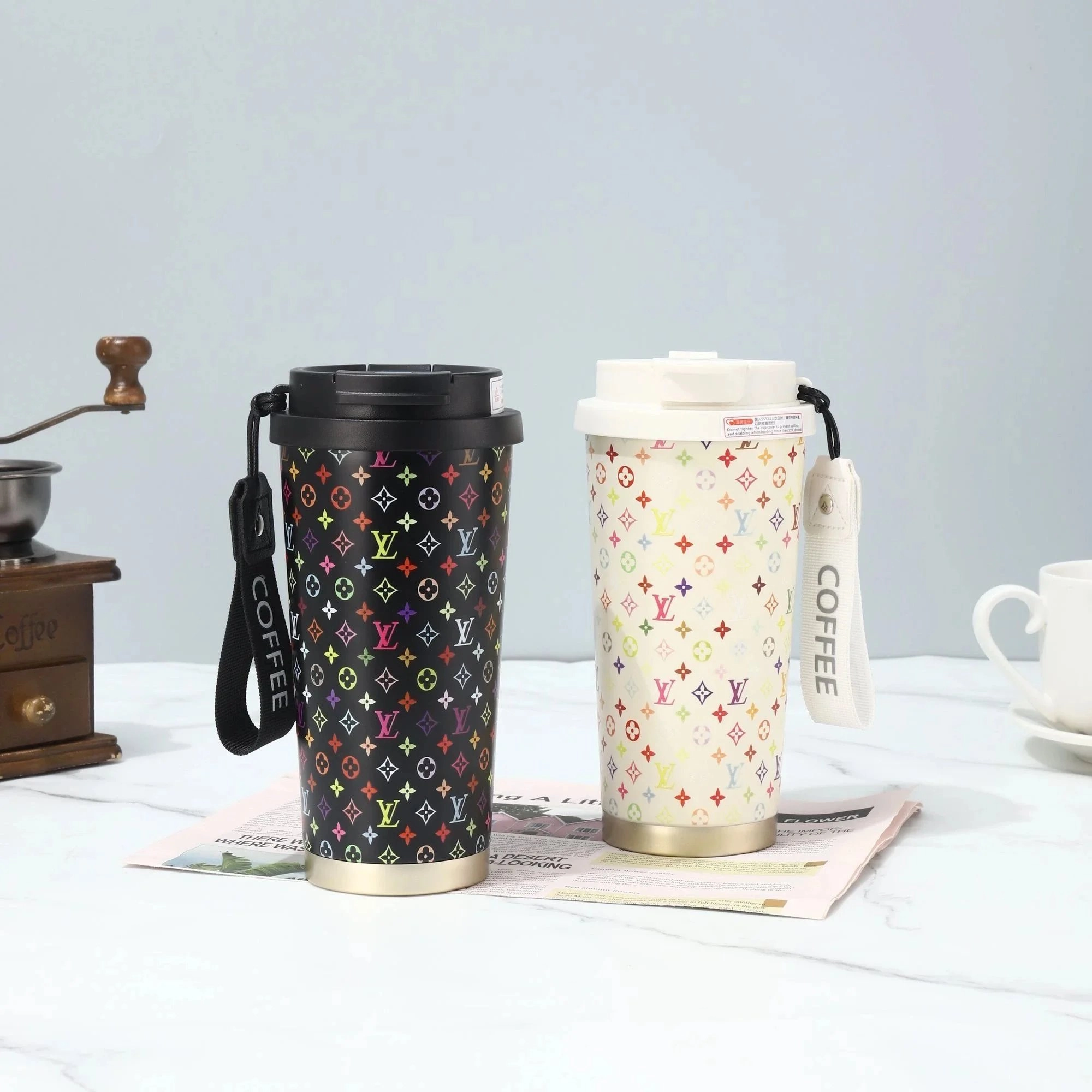 Louis Vuitton Monogram Multicolor Stainless Steel Travel Mug